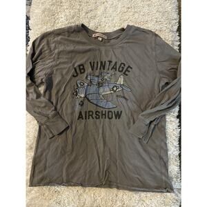JB original vintage boys sz. 7 Long sleeved “ Vintage Airshow” Tee. Cute, Fun